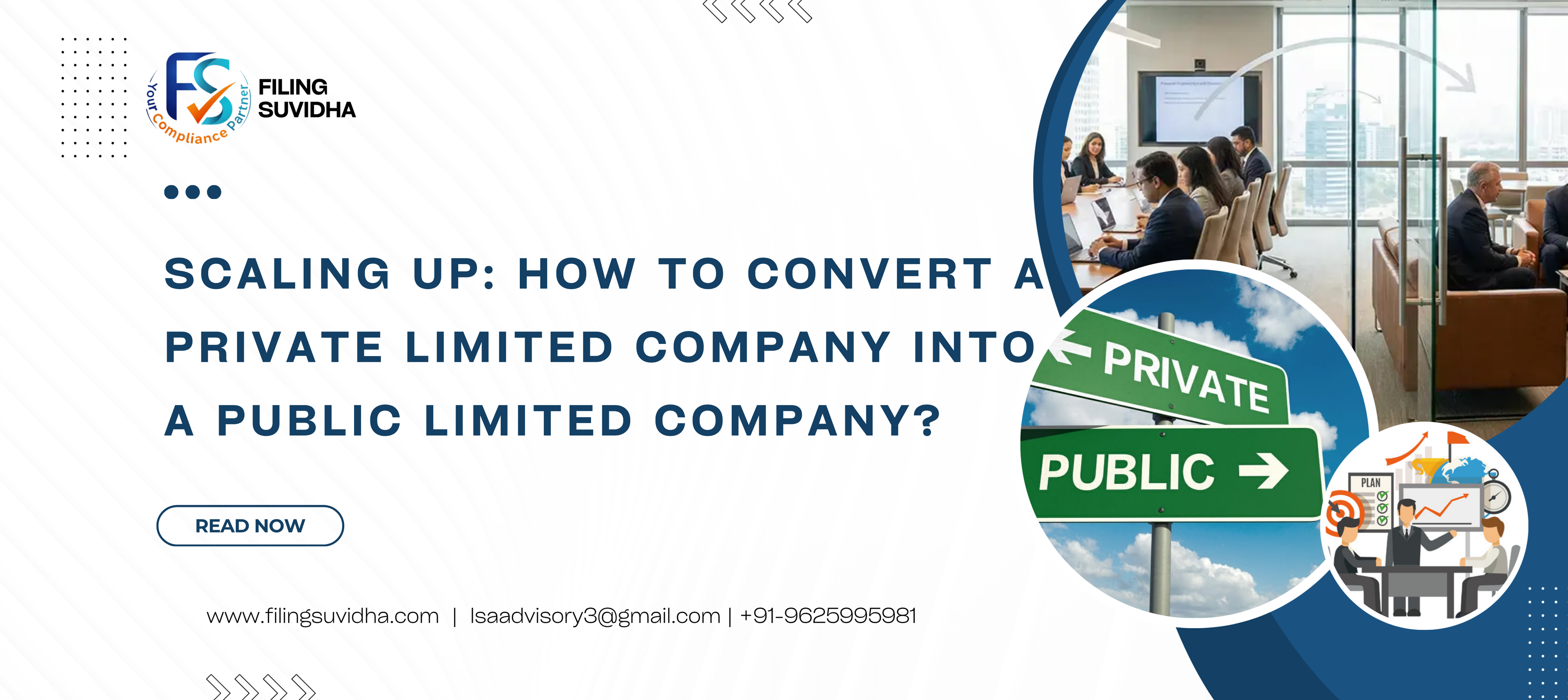 Scaling Up: How to Convert a Private Limited Company into a Public Limited Company?