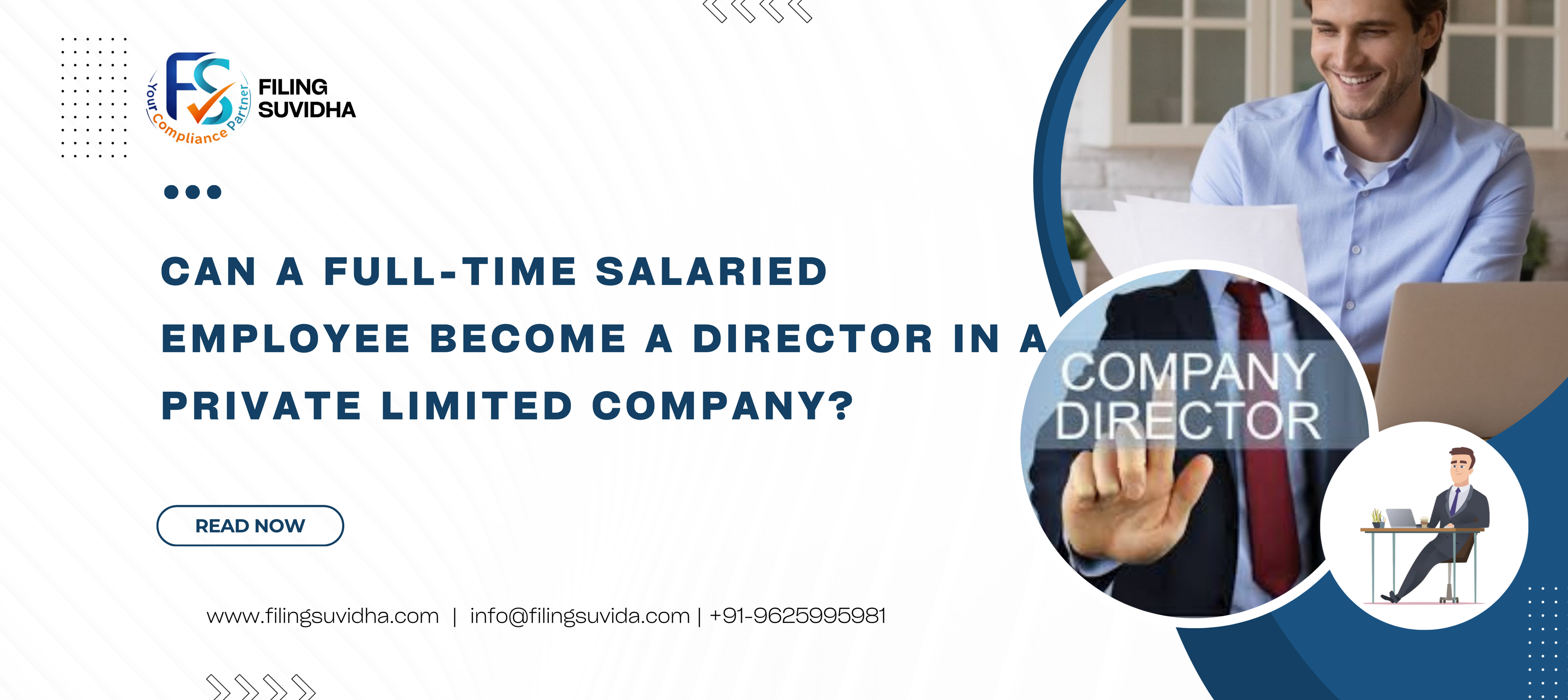 Can a Full-Time Salaried Employee Become a Director in a Private Limited Company?