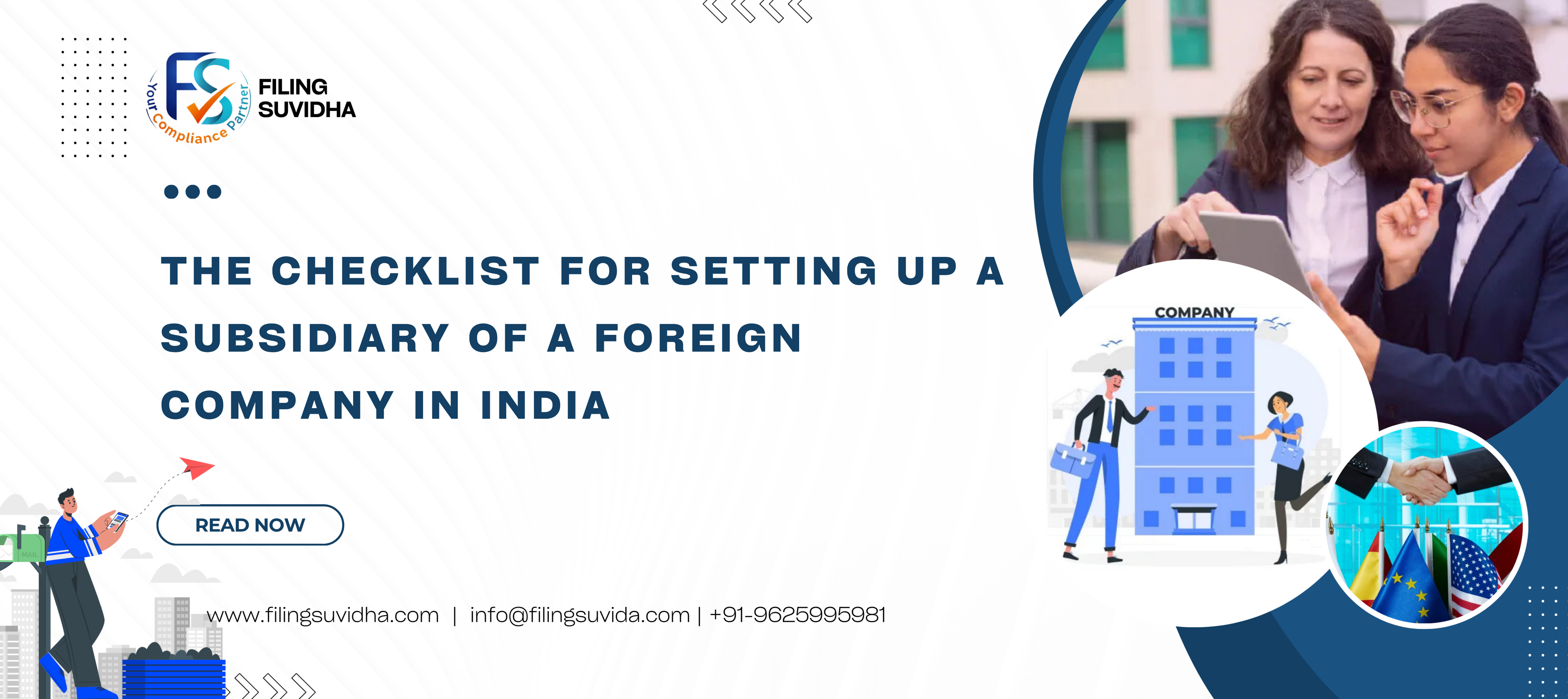 The Checklist for Setting Up a Subsidiary of a Foreign Company in India