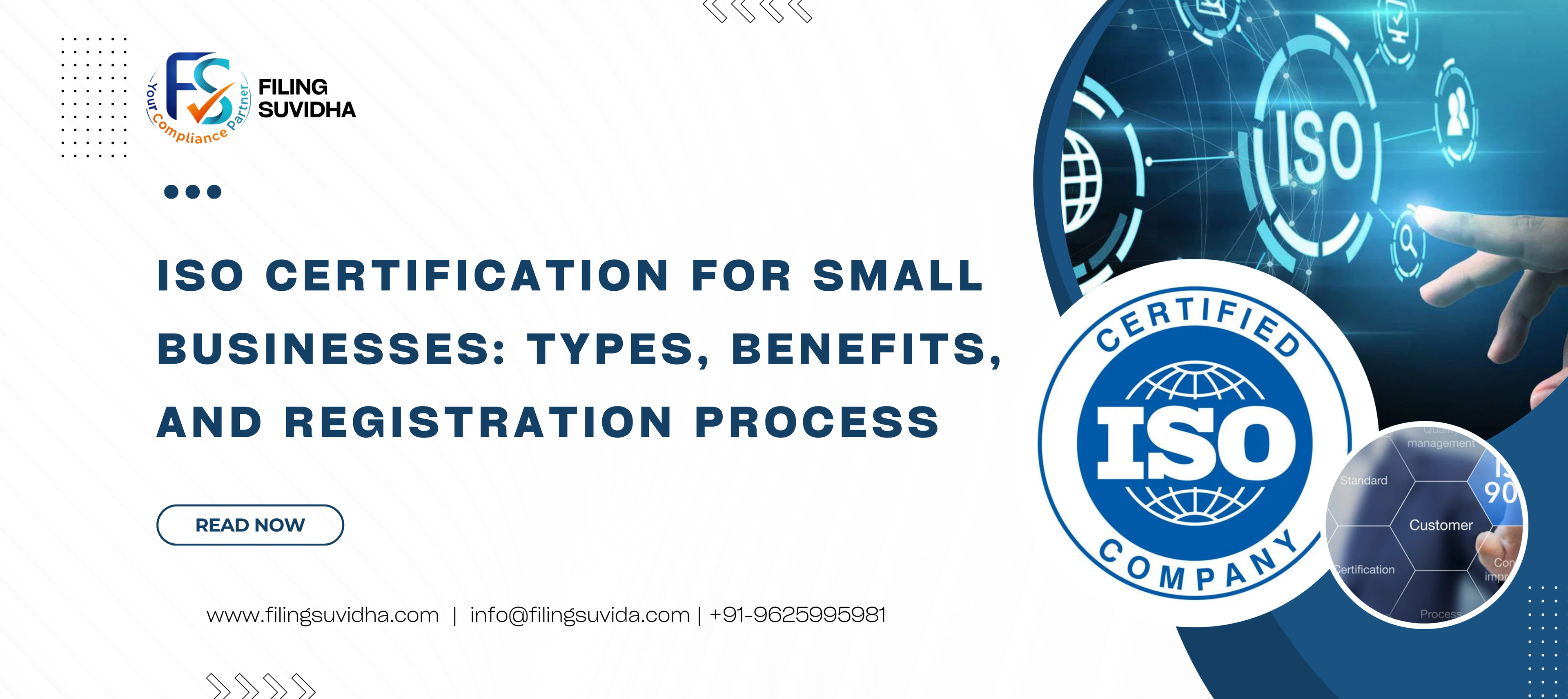 ISO Certification for Small Businesses: Types, Benefits, and Registration Process
