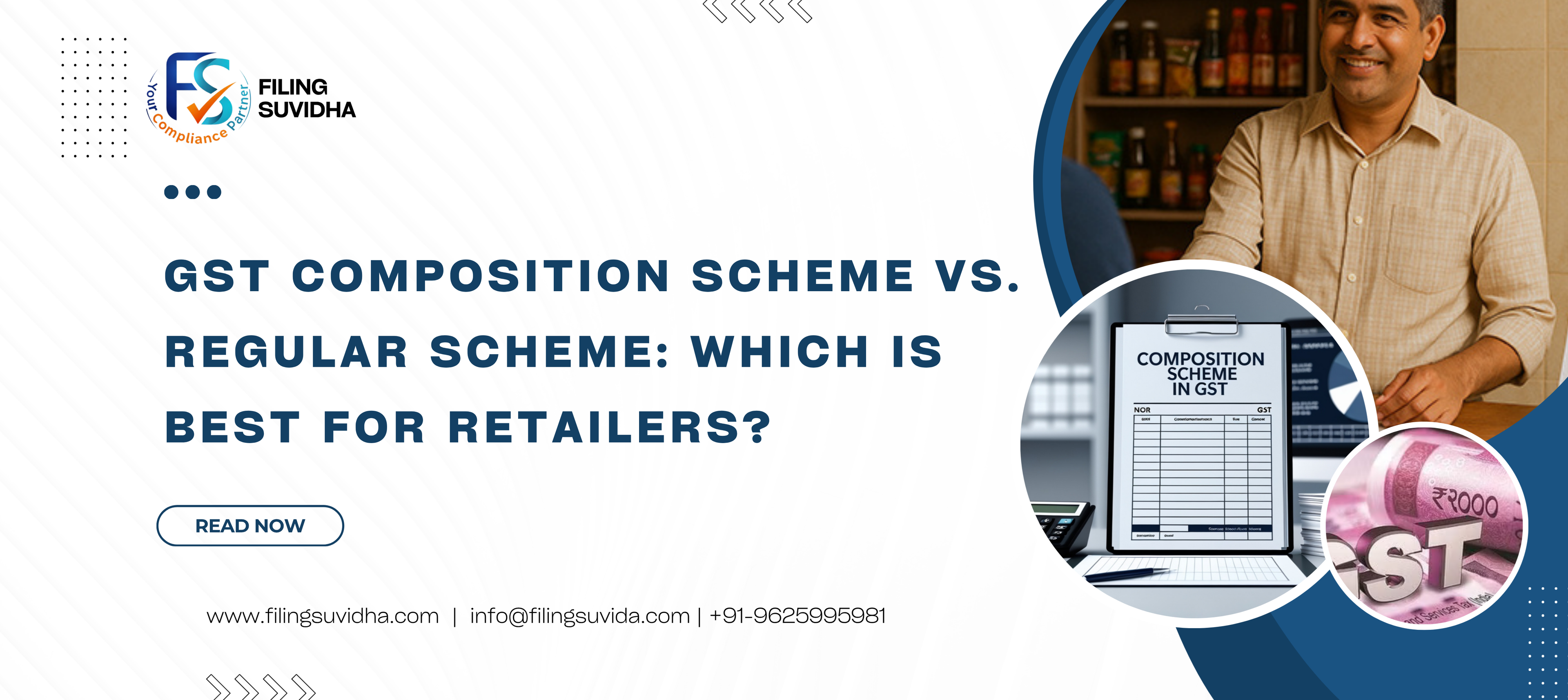 GST Composition Scheme vs. Regular Scheme: Which is Best for Retailers?
