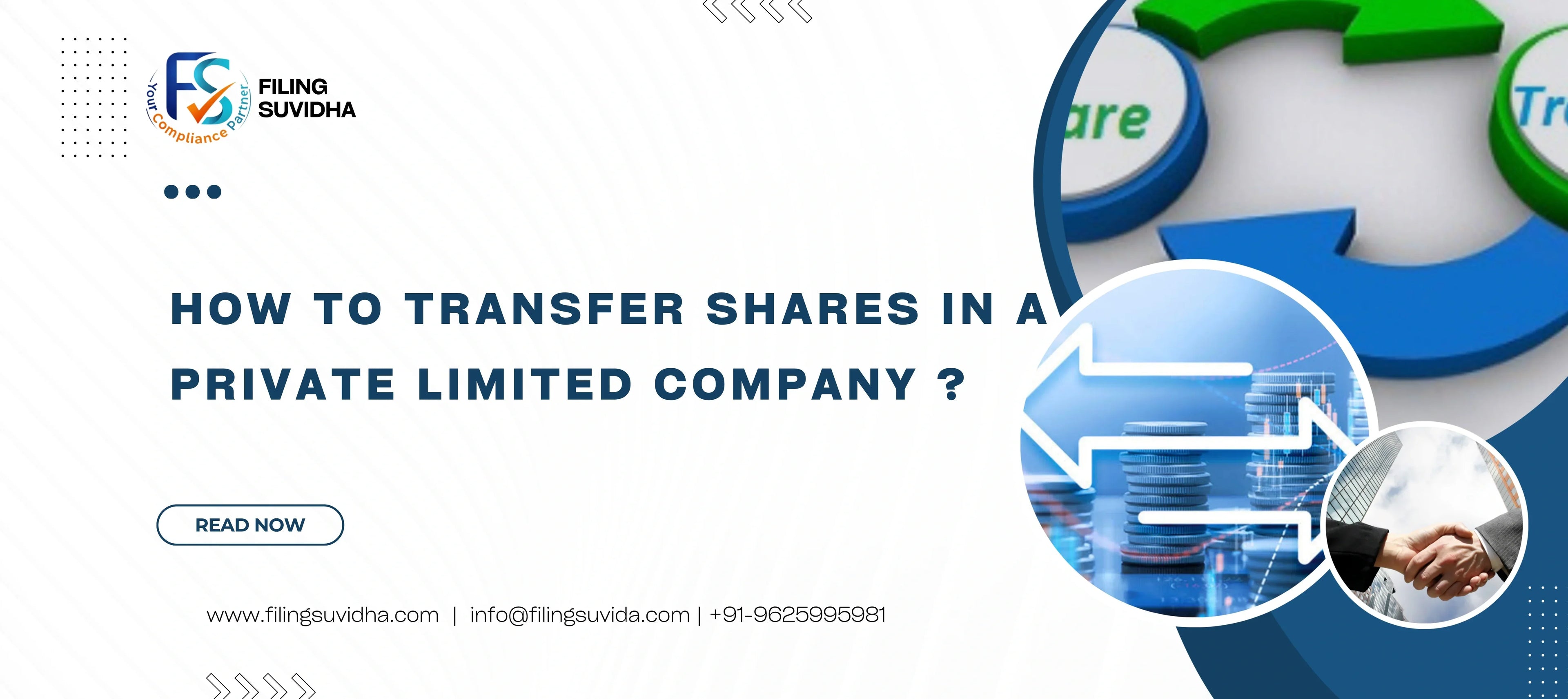 How to Transfer Shares in a Private Limited Company ?