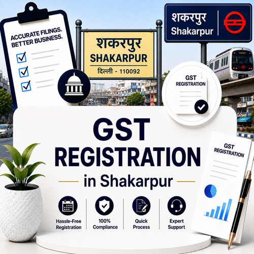 GST Registration in Shakarpur | FilingSuvidha